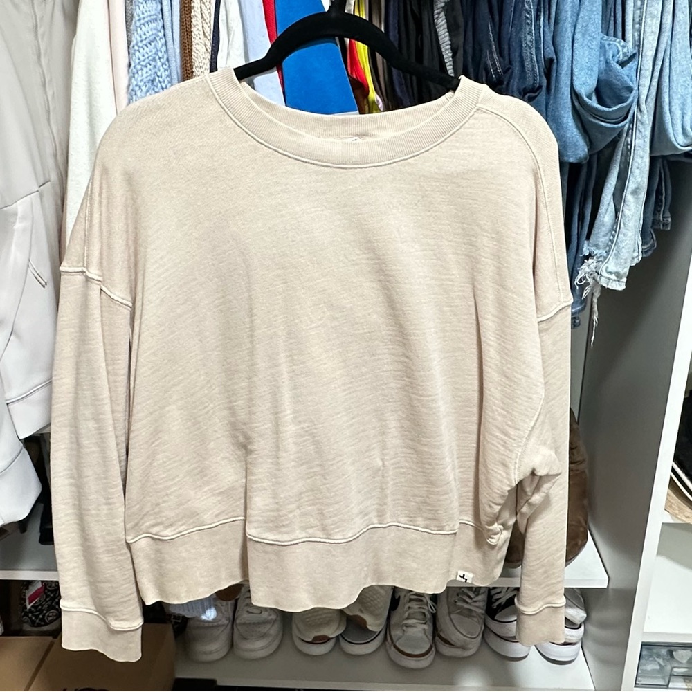 JoyLab Cream Women's Sweatshirt